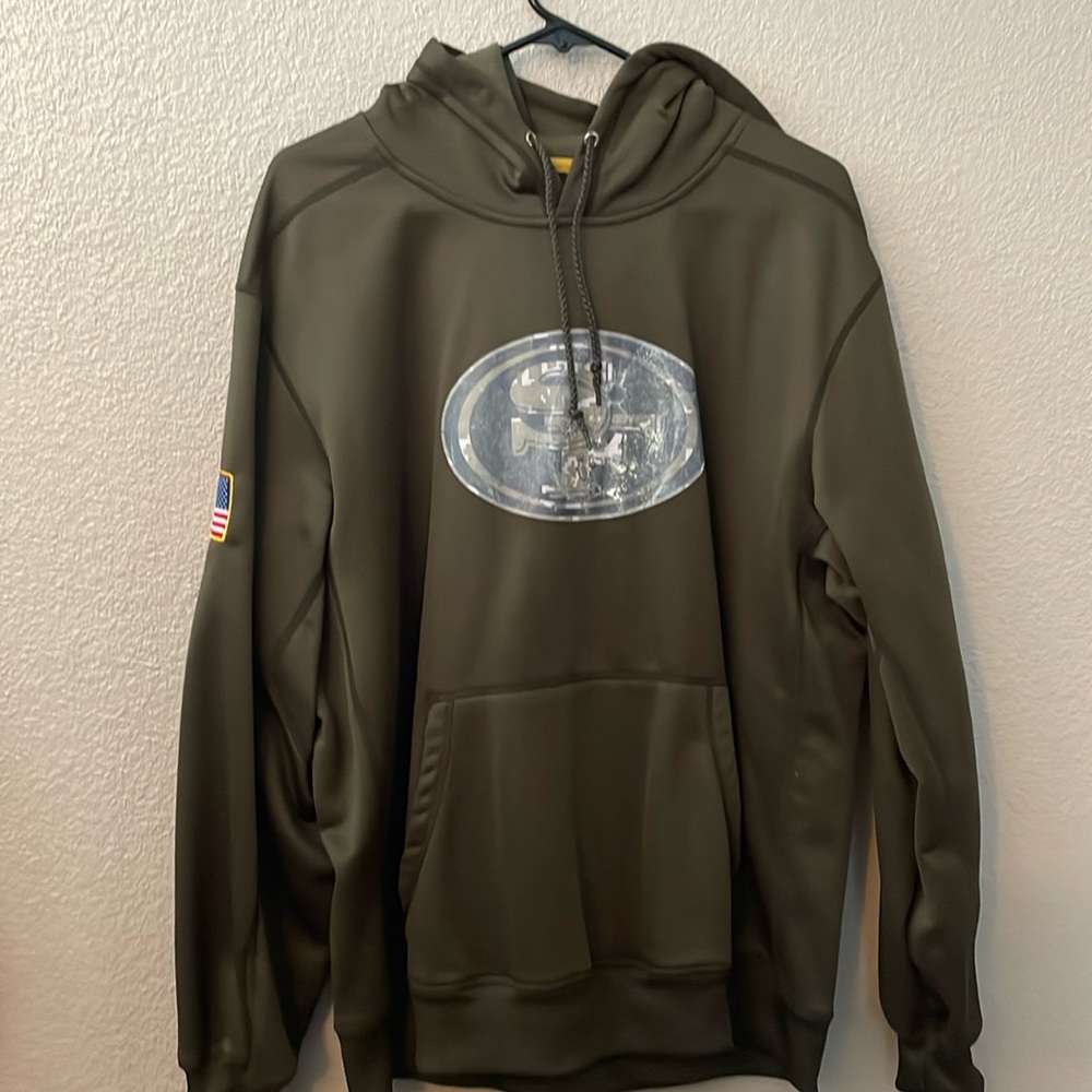 49ers salute to service hoodie